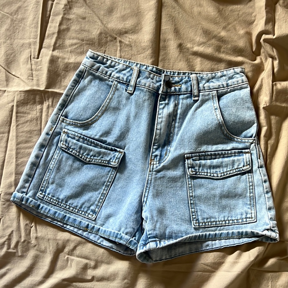 High waisted shorts